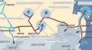 В Китай поставлено 100 млрд куб м газа