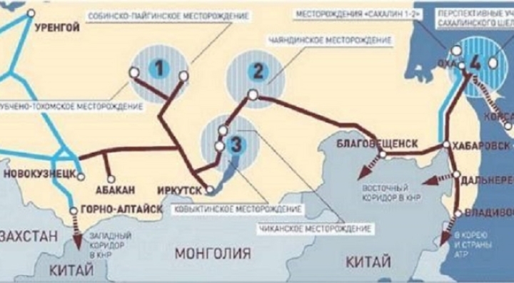 В Китай поставлено 100 млрд куб м газа В Китай поставлено 100 млрд куб м газа