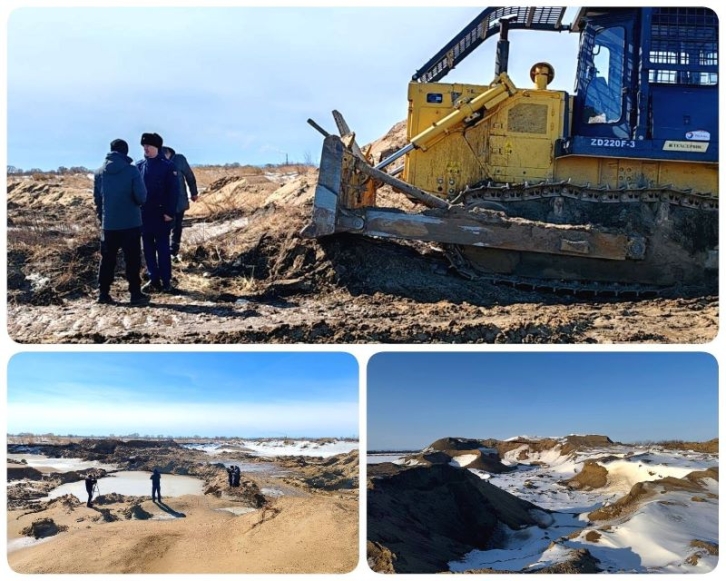 Украли песка на крупную сумму