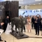 Стального тигра весом 550 кг представили на ВЭФ